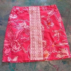Lilly Pulitzer Pink Skirt